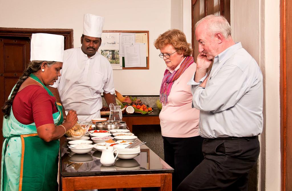 Visalam Chettinad Palace - A Cgh Earth Experience Kānādukāttān Eksteriør bilde