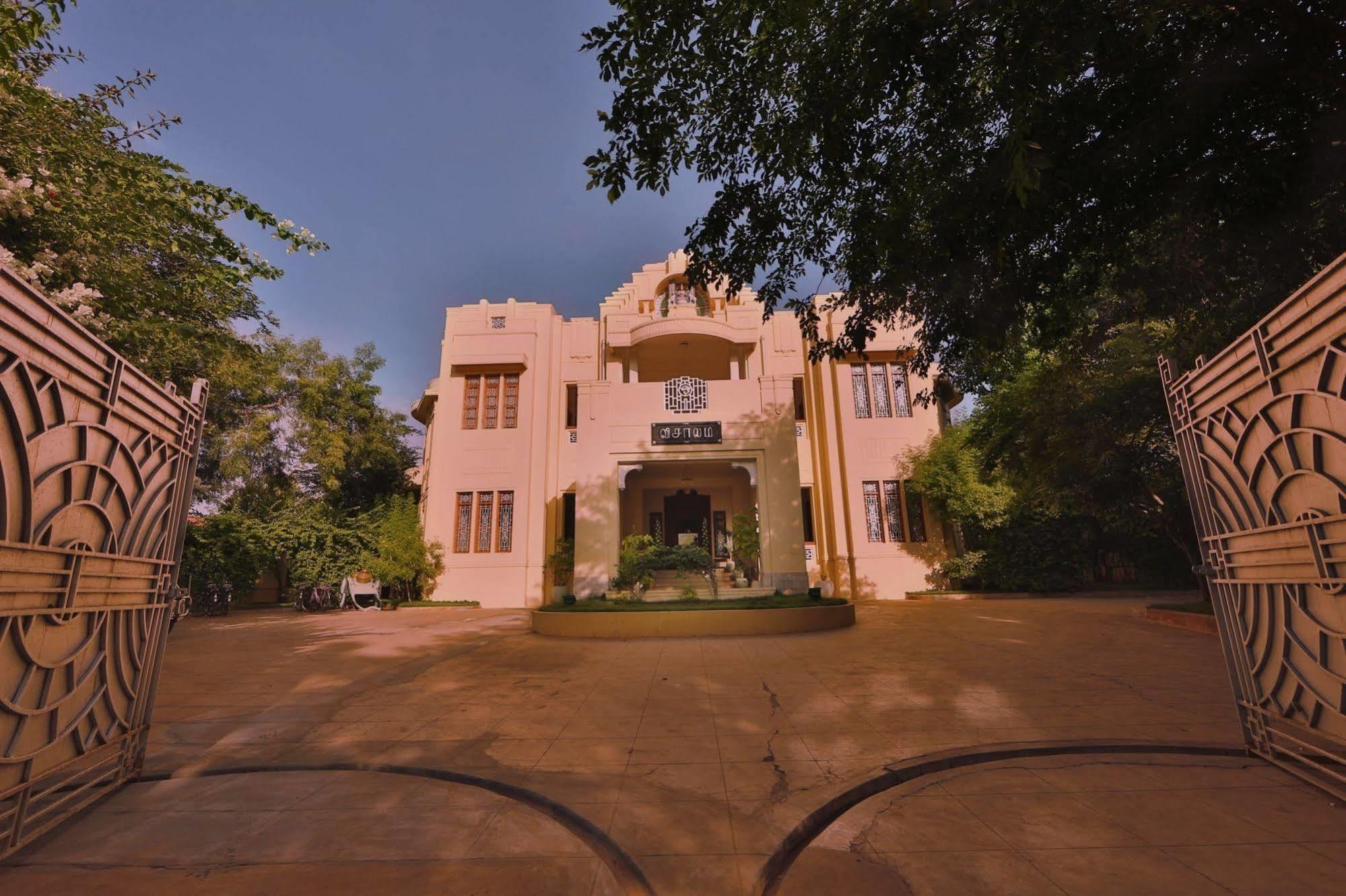Visalam Chettinad Palace - A Cgh Earth Experience Kānādukāttān Eksteriør bilde