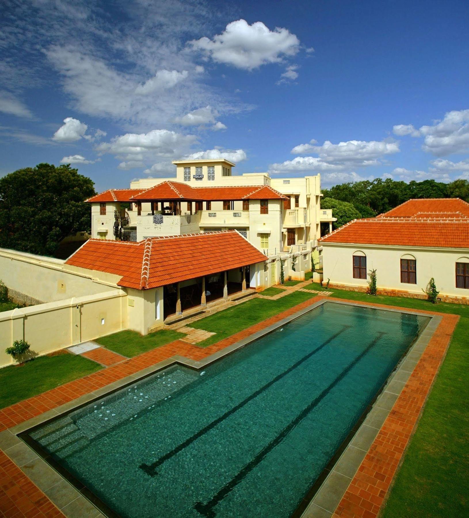 Visalam Chettinad Palace - A Cgh Earth Experience Kānādukāttān Eksteriør bilde