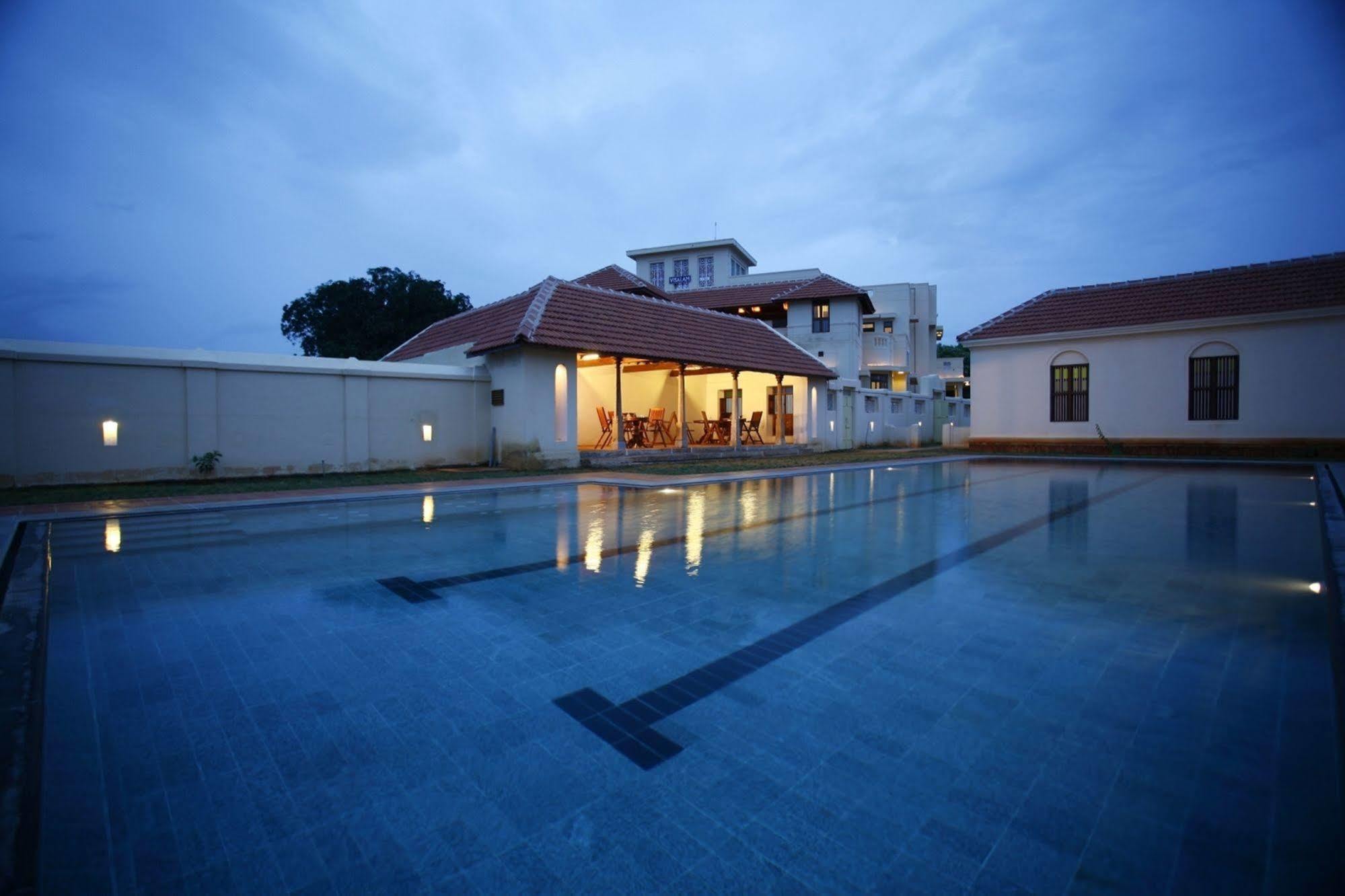 Visalam Chettinad Palace - A Cgh Earth Experience Kānādukāttān Eksteriør bilde
