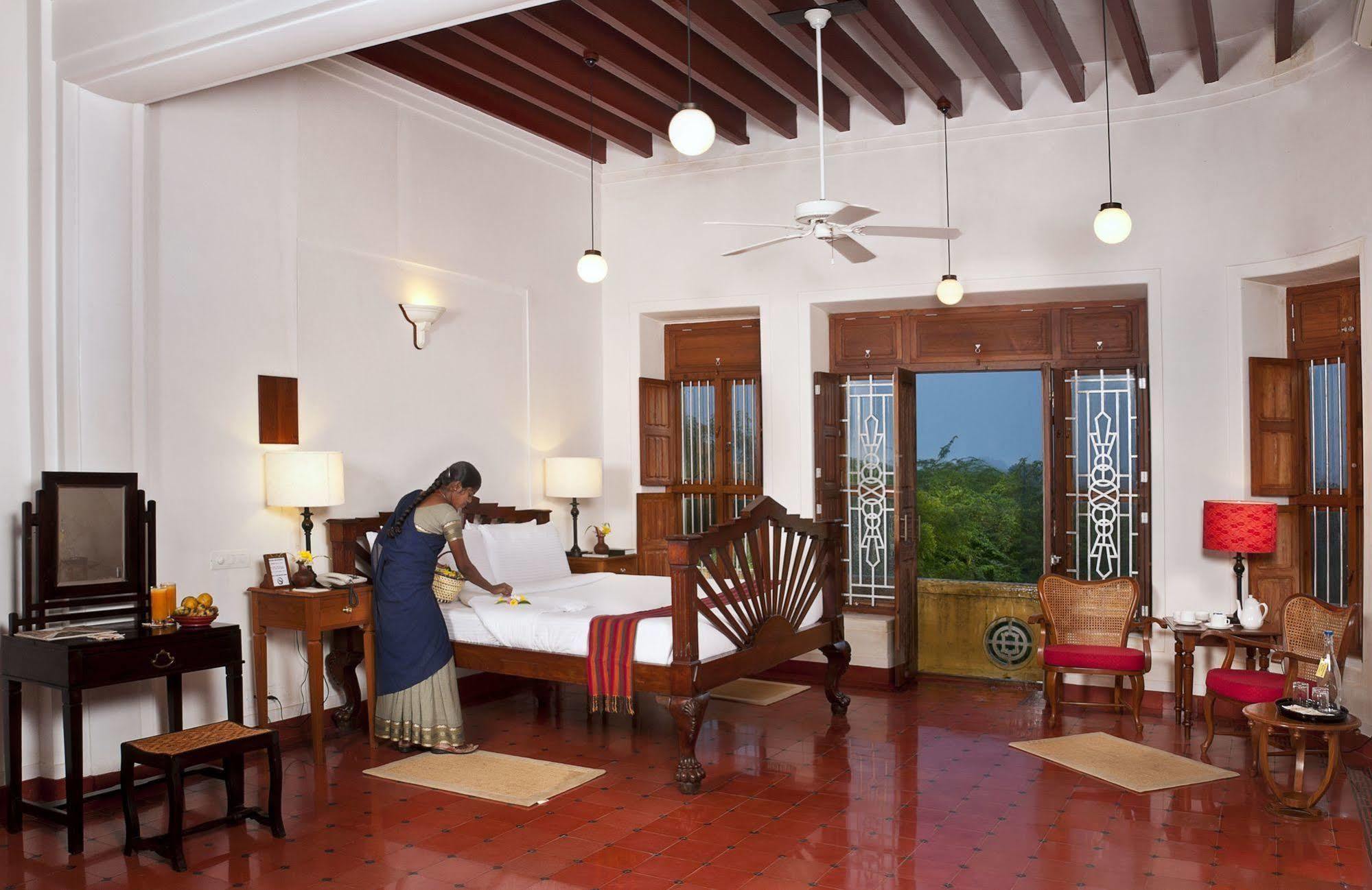 Visalam Chettinad Palace - A Cgh Earth Experience Kānādukāttān Eksteriør bilde