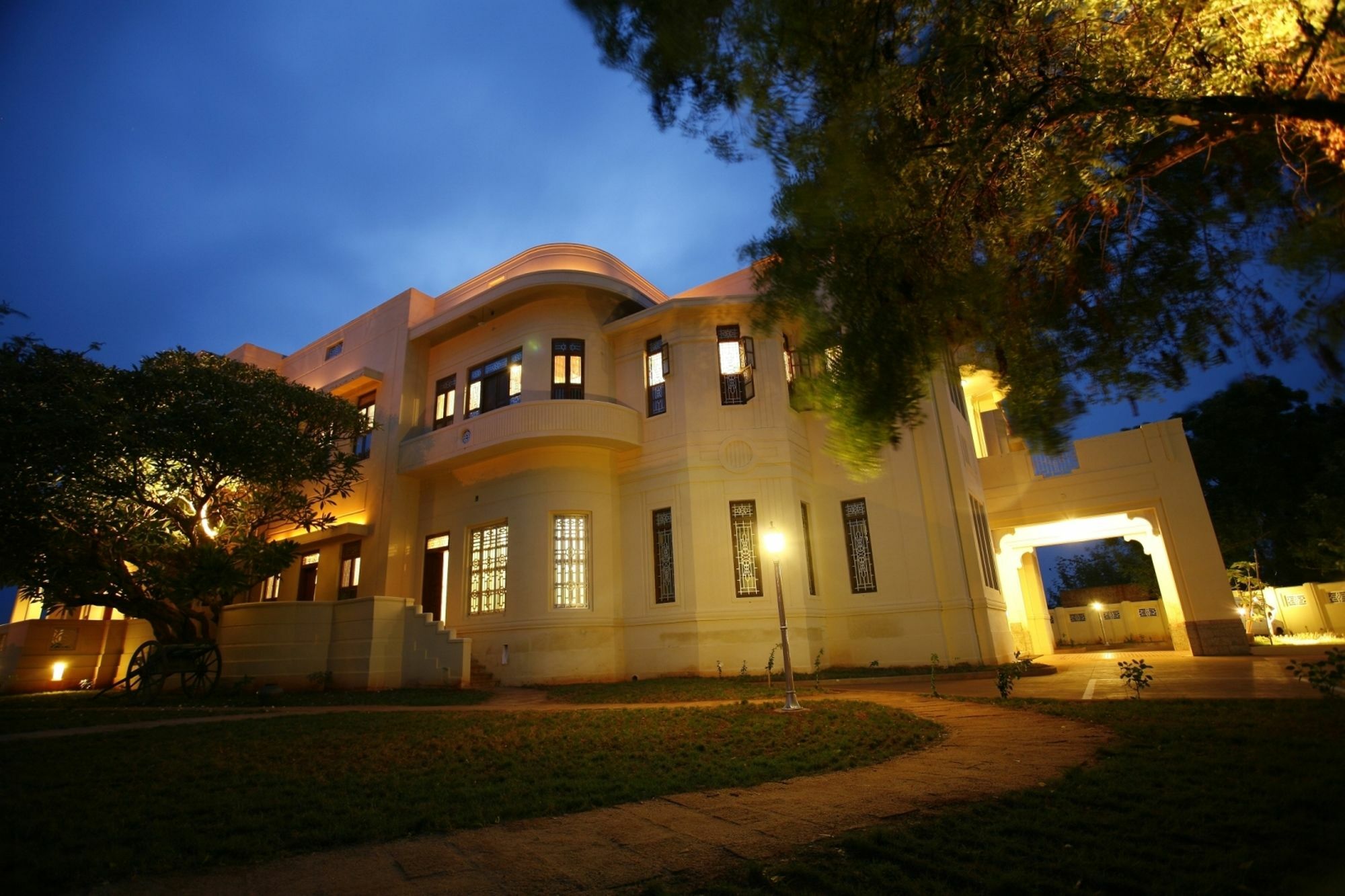 Visalam Chettinad Palace - A Cgh Earth Experience Kānādukāttān Eksteriør bilde