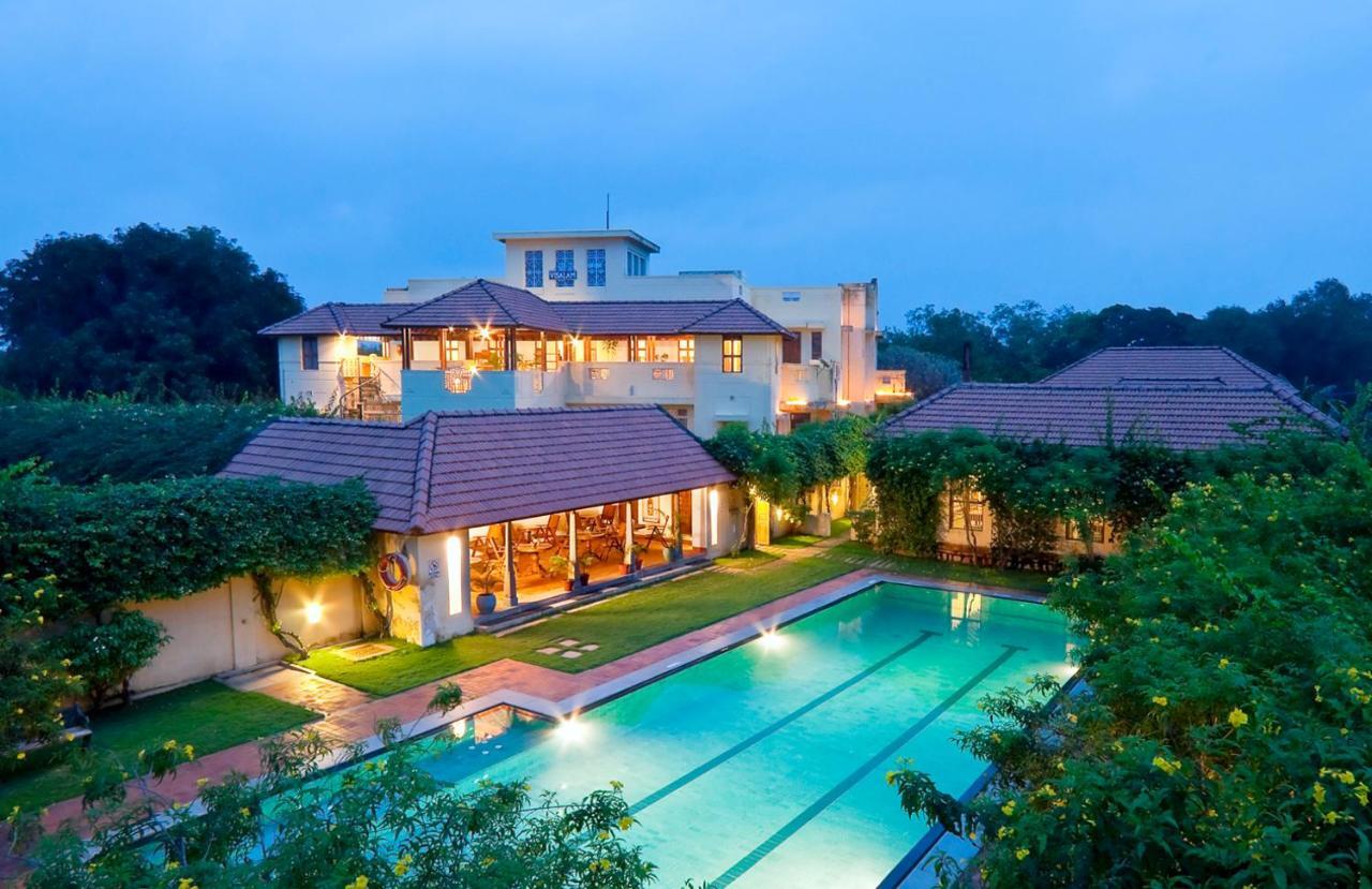 Visalam Chettinad Palace - A Cgh Earth Experience Kānādukāttān Eksteriør bilde